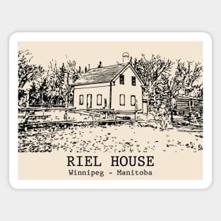 Riel House - Winnipeg MB Magnet